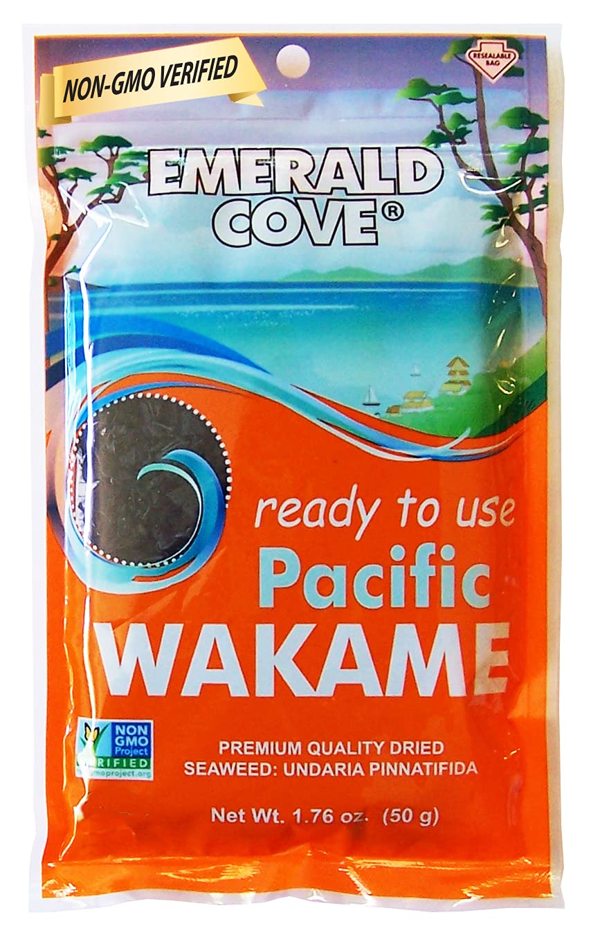 Amazon.com : Emerald Cove Silver Grade Wakame (Dried Seaweed